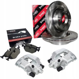 TARCZE + KLOCKI + ZACISKI TYŁ do BMW 3 E46 320D 320 323 325 328I - 294mm