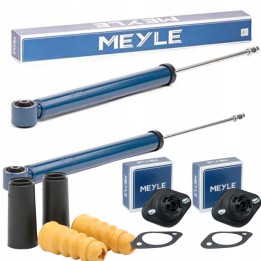 MEYLE AMORTYZATORY TYŁ BMW 3 E36 E46 + OSŁONY ODBOJE MOCOWANIA