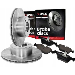 TARCZE + KLOCKI PRZÓD DO BMW 5 E39 ZESTAW 324mm