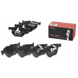 KLOCKI HAMULCOWE PRZÓD + TYŁ BMW E60 BREMBO