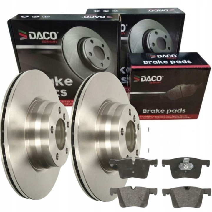 TARCZE + KLOCKI PRZÓD BMW 1 F20 F22 F30 F32 X3 F25 X4 F26 PRZÓD