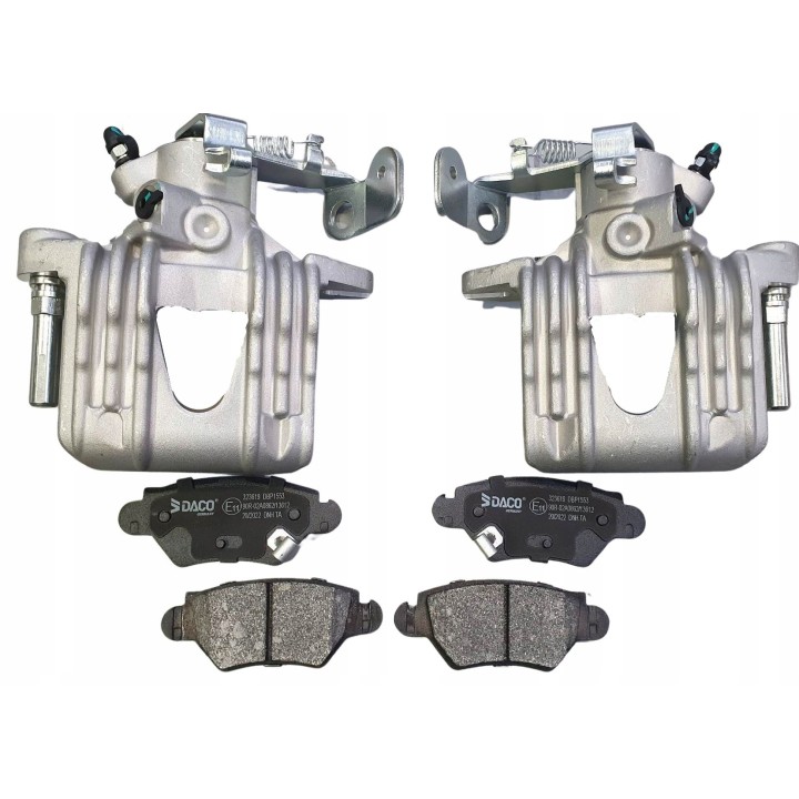 2x ZACISKI TYLNE KLOCKI OPEL ASTRA G ZAFIRA 98-02