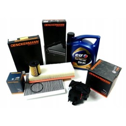 5L OLEJ ELF+ZESTAW FILTRÓW XSARA PICASSO CITROEN C2 C3 PEUGEOT 307 1.6 HDI