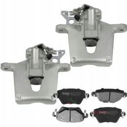 2x ZACISKI HAMULCOWE TYŁ + KLOCKI FORD MONDEO MK3 KOMBI -04