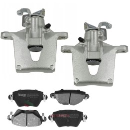 2x ZACISKI HAMULCOWE TYŁ + KLOCKI FORD MONDEO III MK3 Sedan Hatchback -04