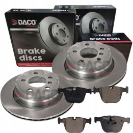 TARCZE + KLOCKI HAMULCOWE TYŁ BMW X5 E70 X6 E71 320mm