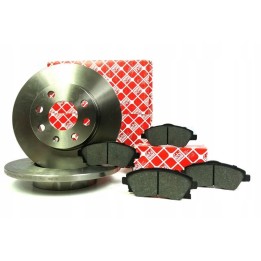 TARCZE + KLOCKI PRZÓD OPEL CORSA C COMBO 260mm