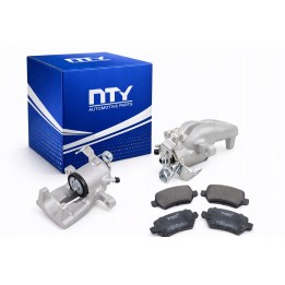 2X ZACISKI HAMULCOWE TYŁ + KLOCKI OPEL ZAFIRA B 05- 41mm