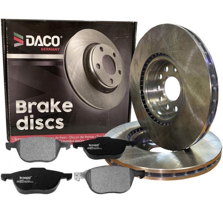 Tarcze i Klocki PRZÓD ZESTAW Mazda 3 BK 03- 5 05-