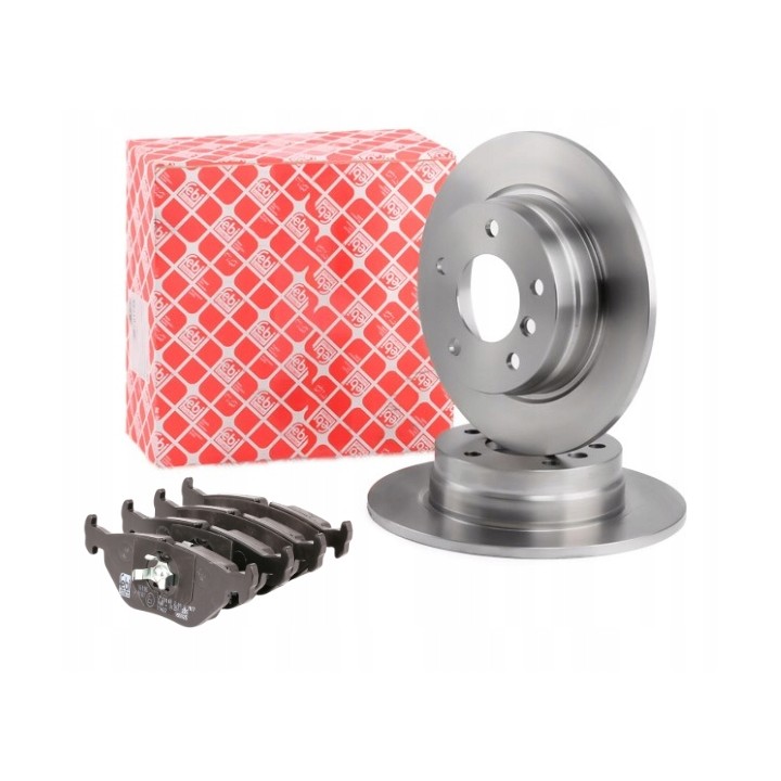 TARCZE + KLOCKI TYŁ DO BMW 3 E36 E46 316 318 PEŁNE 280MM
