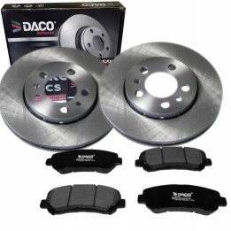 TARCZE + KLOCKI PRZÓD do Nissan Qashqai J10 X-Trail II T31 296mm
