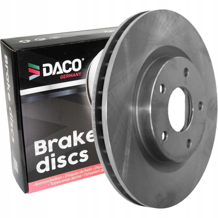 TARCZE + KLOCKI PRZÓD do Nissan Qashqai J10 X-Trail II T31 296mm