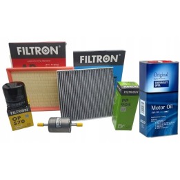 FILTRON ZESTAW FILTRÓW + OLEJ 5L. 5W30 OPEL COMBO CORSA C 1.7DTI