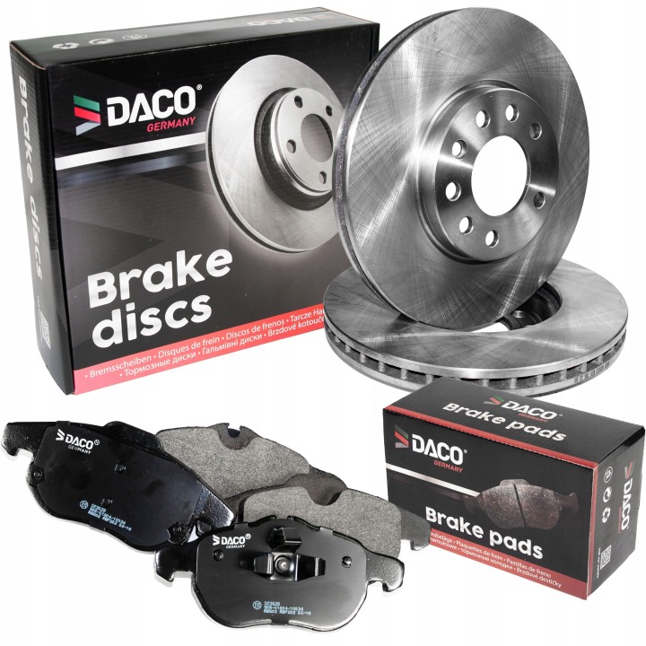 TARCZE + KLOCKI PRZÓD OPEL VECTRA C SIGNUM SAAB 93 YS3F FIAT CROMA 285m