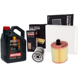 OLEJ 5L 5W30 MOTUL EFE FILTRY ZESTAW FILTRÓW OPEL ASTRA K 1.0 1.4 Turbo