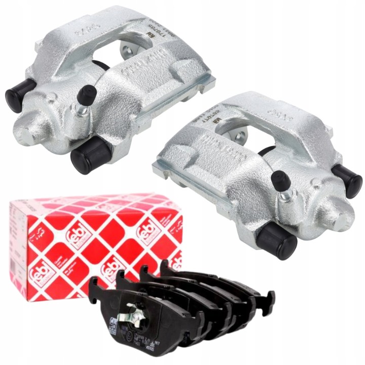 2x ZACISKI HAMULCOWE TYŁ do BMW E36 E46 316 318 320 323 325 320D + KLOCKI !