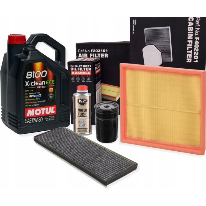 OLEJ 5W30 MOTUL EFE 5L ZESTAW FILTRÓW VW PASSAT AUDI A4 B5 1.6 1.8 1.8T