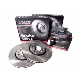 TARCZE + KLOCKI PRZÓD A3 GOLF IV 4 BORA LEON OCTAVIA 288mm GTI 2.3 V5