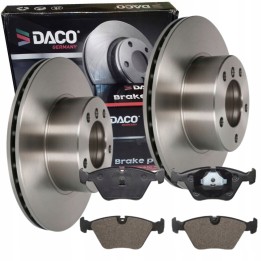 TARCZE + KLOCKI PRZÓD do BMW 5 E39 520 523 525 525D 528I - 296mm
