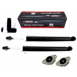 2X AMORTYZATORY ODBOJE PODUSZKI TYŁ MAZDA 3 BK 03-