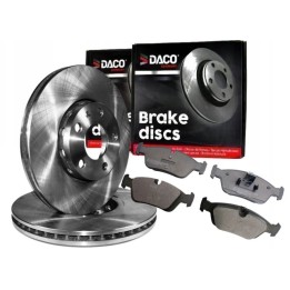 TARCZE + KLOCKI PRZÓD BMW 3 E46 320d 325 328 300mm