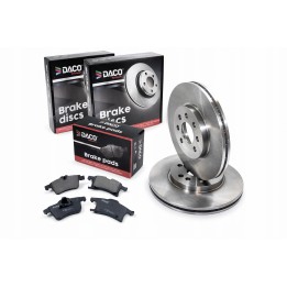 OPEL ASTRA H MERIVA A COMBO C - TARCZE + KLOCKI PRZÓD 4 ŚRUBY 280 MM