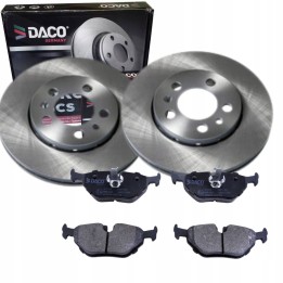 TARCZE + KLOCKI TYŁ do BMW 5 E39 WENTYLOWANE 298mm
