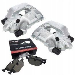 2x ZACISKI HAMULCOWE TYŁ do BMW E36 E46 316 318 320 323 325 320D + KLOCKI !