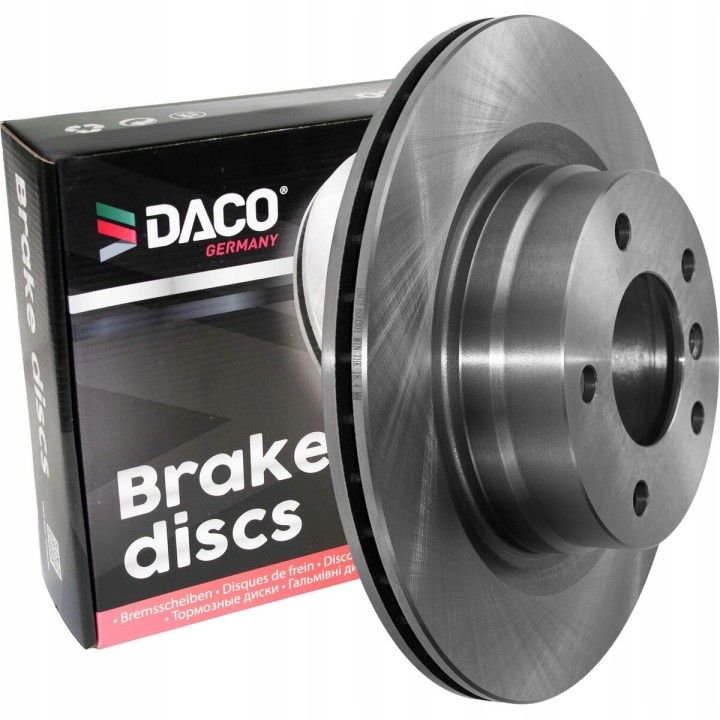 2X TARCZE HAMULCOWE + KLOCKI TYŁ BMW E90 E91 E92 E87 E81 300MM / 160MM