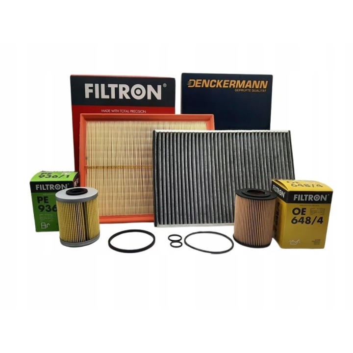 FILTRON ZESTAW FILTRÓW + OLEJ 5W30 do OPEL ASTRA H 1.7CDTI