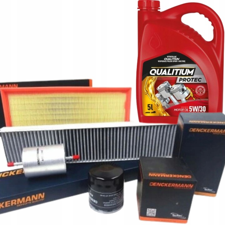 ZESTAW FILTRÓW + OLEJ 5W30 do FORD MONDEO III MK3 1.8 2.0 LIFT
