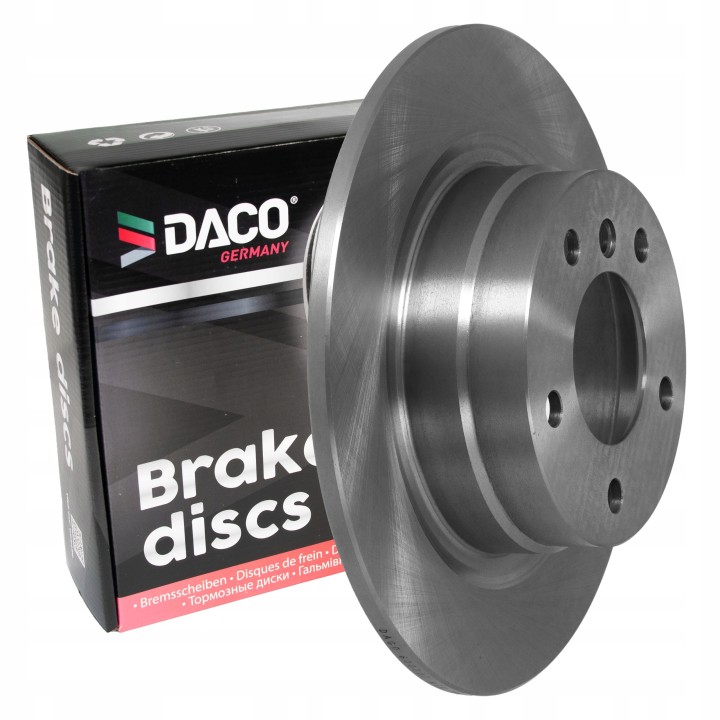 TARCZE + KLOCKI TYŁ do BMW E81 E87 E90 SERIA 1 3 PEŁNE NIEWENTYLOWANE 296mm