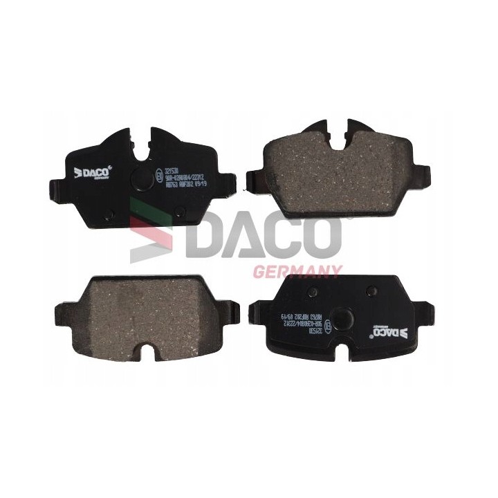 TARCZE + KLOCKI TYŁ do BMW E81 E87 E90 SERIA 1 3 PEŁNE NIEWENTYLOWANE 296mm