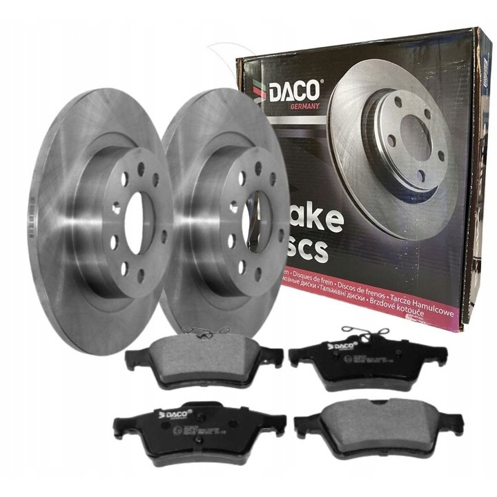TARCZE + KLOCKI TYŁ do FORD FOCUS III MK3 271MM