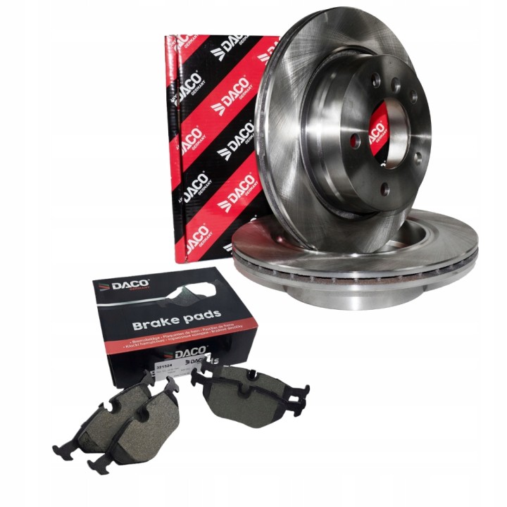 TARCZE + KLOCKI ZESTAW TARCZ TYŁ DO BMW 3 E36 E46 WENTYLOWANE 276MM