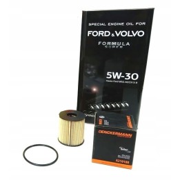 OLEJ 5L 5W30 +FILTR OLEJU FOCUS II III MONDEO IV S-MAX C-MAX VOLVO 2.0 TDCI