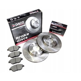 TARCZE + KLOCKI PRZÓD ZESTAW OPEL CORSA D 278MM 1.4 1.7 CDTI