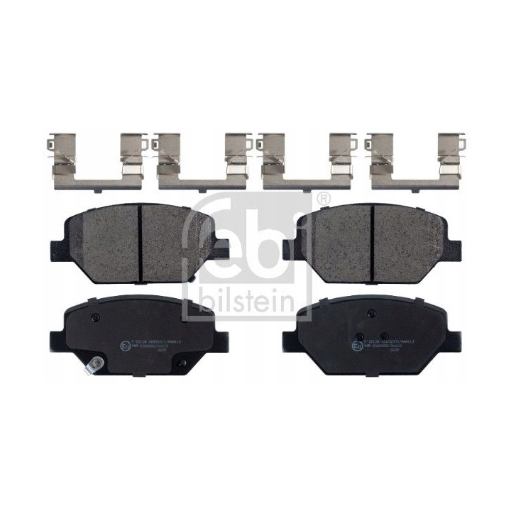 FEBI KLOCKI HAMULCOWE PRZÓD OPEL INSIGNIA B 17r-