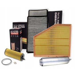 ZESTAW 4X FILTRÓW BMW E60 E61 520D N47