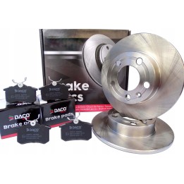 TARCZE + KLOCKI TYŁ SEAT LEON TOLEDO BORA OCTAVIA