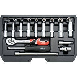 YATO ZESTAW NARZĘDZIOWY 1/4" 23CZ.