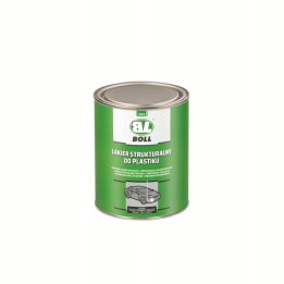 BOLL LAKIER DO PLASTIKU STRUKTURALNY CZARNY NA PISTOLET 1L / BOLL
