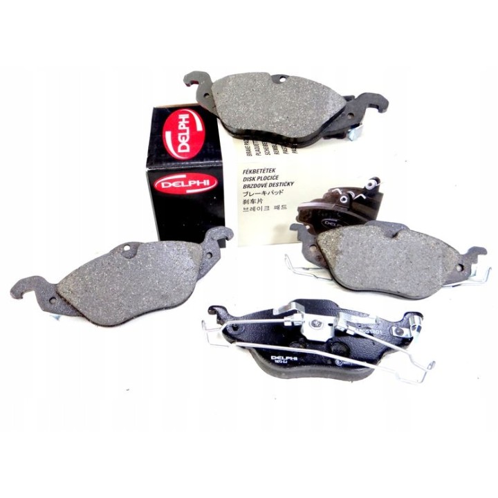 KLOCKI HAMULCOWE PRZÓD OPEL ASTRA G 1.4 1.6 Delphi