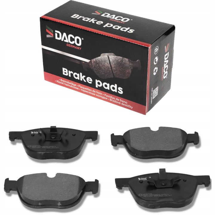 KLOCKI HAMULCOWE PRZÓD do BMW X5 X6 E70 E71 ZESTAW DACO