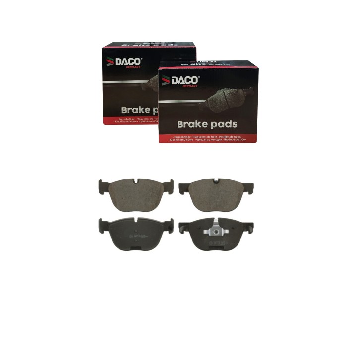 KLOCKI HAMULCOWE PRZÓD do BMW X5 X6 E70 E71 ZESTAW DACO