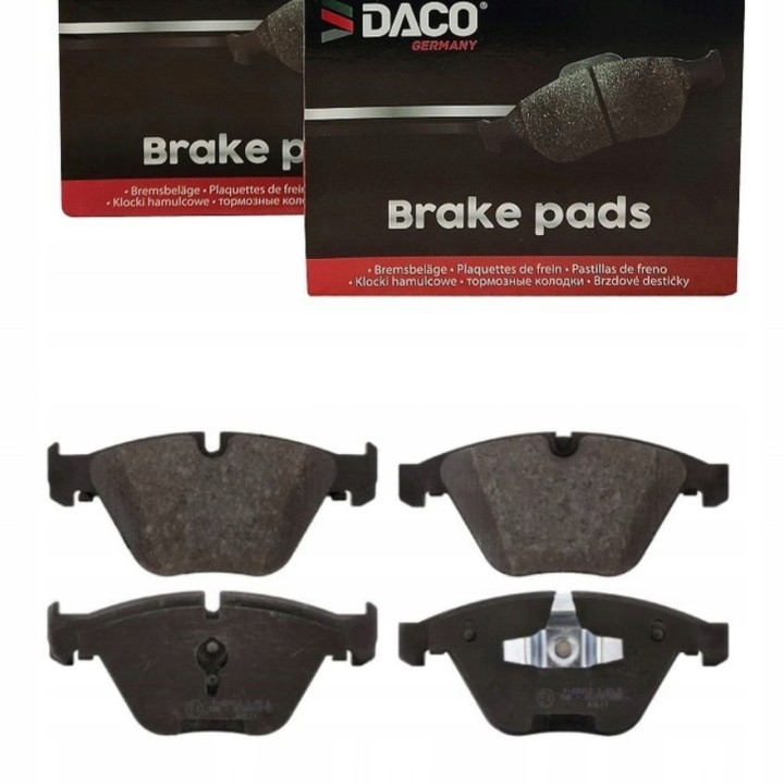 KLOCKI HAMULCOWE PRZÓD do BMW F10 F11 5 DACO GERMANY