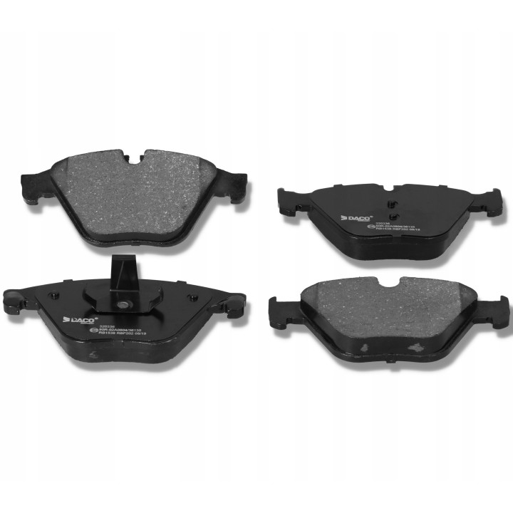 KLOCKI HAMULCOWE PRZÓD do BMW F10 F11 5 DACO GERMANY