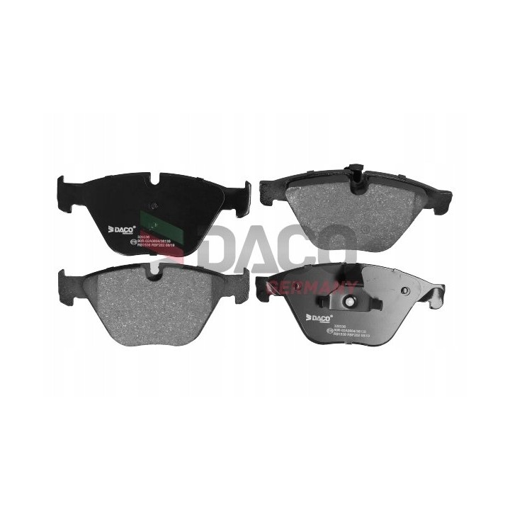 KLOCKI HAMULCOWE PRZÓD do BMW F10 F11 5 DACO GERMANY