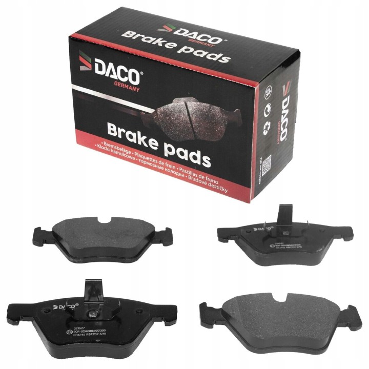 KLOCKI HAMULCOWE PRZEDNIE do BMW 3 e90 e91 5 e60 E61 X1 Z4