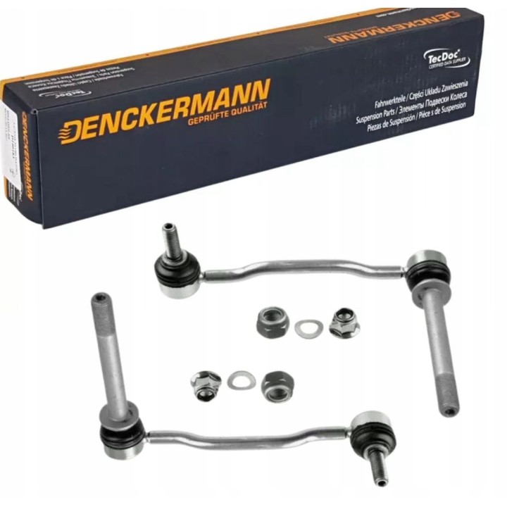 2X ŁĄCZNIKI STABILIZATORA PRZEDNIEGO DO CITROEN C5 C6 PEUGEOT 407 ZESTAW